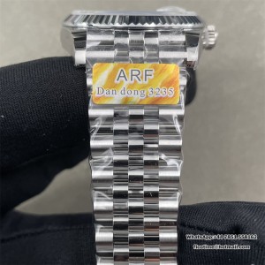 DateJust 36 SS 126234 ARF 1:1 Best Edition 904L Steel Gray Dial Green Roman on Jubilee Bracelet VS3235 V2 - Image 5