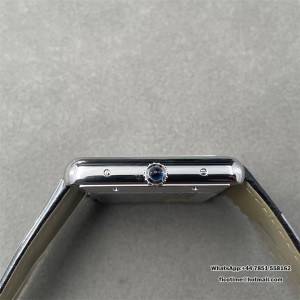 Cartier Tank Solo 3800 SS/LE Wht AF A1847 Mod - Image 6