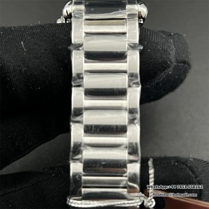 Cartier Tank Must Small Blk SS/SS White F1F Swiss Qtz - Image 6