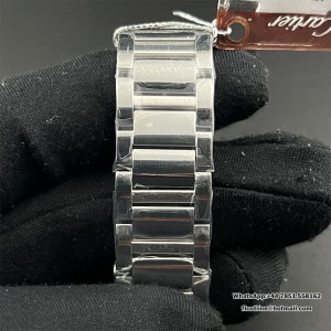 Cartier Tank Must Small Blk SS/SS White F1F Swiss Qtz - Image 7