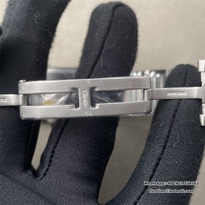 Cartier Tank Must Large Blk SS/SS White F1F Swiss Qtz - Image 7