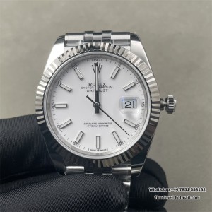 DateJust 41 126334 904L SS ARF 1:1 Best Edition White Dial on Jubilee Bracelet dd3235 - Image 1
