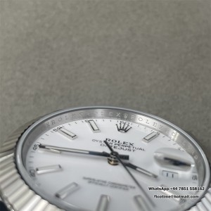 DateJust 41 126334 904L SS ARF 1:1 Best Edition White Dial on Jubilee Bracelet dd3235 - Image 2
