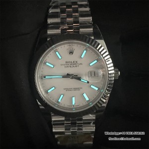 DateJust 41 126334 904L SS ARF 1:1 Best Edition White Dial on Jubilee Bracelet dd3235 - Image 9