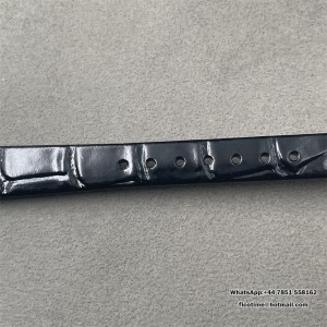 Tank Louis 16.5mm YG F1F 1:1 Best Edition White Dial on Black Leather Strap Quartz mini - Image 3