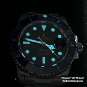 VSF VS3235 Submariner 41mm 126619LB Blue Ceramic Black Dial 904L SS Bracelet - Image 9
