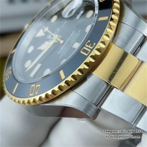 VSF VS3235 Submariner 41mm 126613LN Ceramic Black Dial 904L YG/SS Bracelet gain weight - Image 4