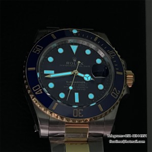 VSF VS3235 Submariner 41mm 126613LB Ceramic Blue Dial 904L YG/SS Bracelet gain weight - Image 9