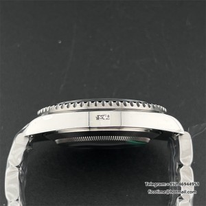 RAF A3135 Submariner 40mm 16610LV Green Bezel Black Dial Rehaut 904L SS Bracelet - Image 4