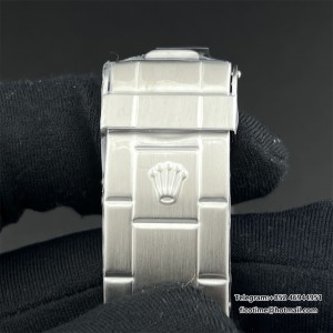 RAF A3135 Submariner 40mm 16610LV Green Bezel Black Dial Rehaut 904L SS Bracelet - Image 6