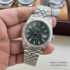VSF VS3235 DateJust 41mm 126334 Fluted Bezel Mint Green Dial Jubilee Bracelet V2 DD3235 - Image 5