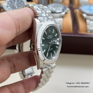VSF VS3235 DateJust 41mm 126334 Fluted Bezel Mint Green Dial Jubilee Bracelet V2 DD3235 - Image 7