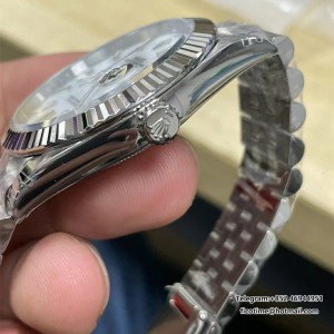 VSF VS3235 DateJust 41mm 126334 Fluted Bezel White Dial Jubilee Bracelet V2 DD3235 - Image 5