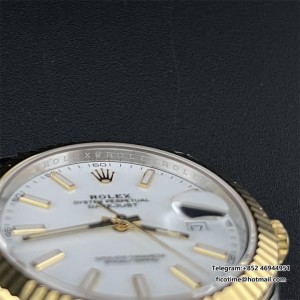 VSF VS3235 DateJust 41mm  Fluted Bezel White Dial YG/SS Jubilee Bracelet DD3235 - Image 2