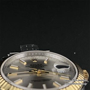 VSF VS3235 DateJust 41mm  Fluted Bezel Silver Dial RG/SS Jubilee Bracelet DD3235 - Image 2