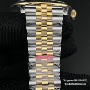 VSF VS3235 DateJust 41mm  Fluted Bezel Silver Dial RG/SS Jubilee Bracelet DD3235 - Image 5