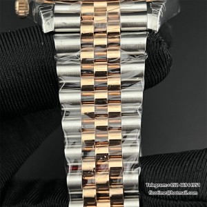 VSF VS3235 DateJust 41mm  Fluted Bezel Champagne Dial RG/SS Jubilee Bracelet DD3235 - Image 5