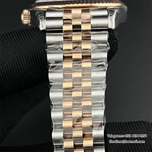 VSF VS3235 DateJust 36mm Fluted Bezel Grey Dial RG/SS Jubilee Bracelet - Image 5