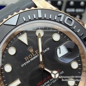 VSF VS3235 Yacht-Master 40mm RG Ceramic Black Dial Oysterflex Strap gain weight - Image 4