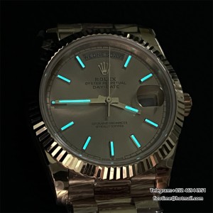 GMF A2836 Tungsten DayDate 40MM YG YG Dial YG President Bracelet - Image 9