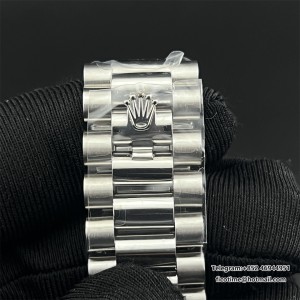 GMF A2836 Tungsten DayDate 40MM Green Dial Roma Marker President Bracelet - Image 6