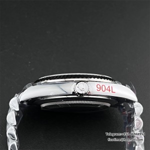 GMF A2836 Tungsten DayDate 40MM Ice Blue Dial Roma Marker President Bracelet - Image 3