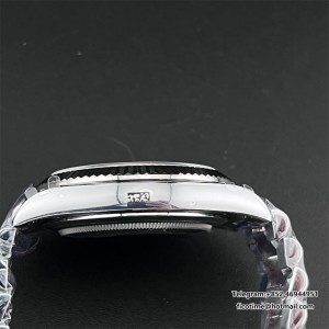GMF A2836 Tungsten DayDate 40MM Ice Blue Dial Roma Marker President Bracelet - Image 4
