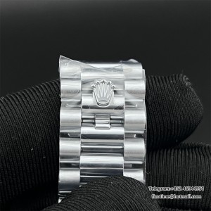GMF A2836 Tungsten DayDate 40MM Ice Blue Dial Roma Marker President Bracelet - Image 6