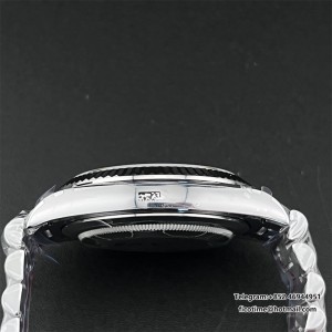 GMF A2836 Tungsten DayDate 40MM Blue Dial Roma Marker President Bracelet - Image 4