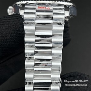 GMF A2836 Tungsten DayDate 40MM Blue Dial Roma Marker President Bracelet - Image 5
