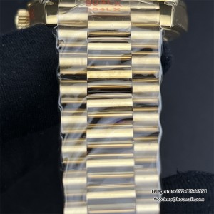 GMF A2836 Tungsten DayDate 40MM YG Black Dial YG President Bracelet - Image 5
