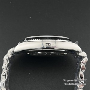GMF A3255 DayDate 40MM White Dial Roma Marker President Bracelet - Image 4