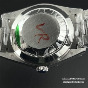 GMF A3255 DayDate 40MM White Dial Roma Marker President Bracelet - Image 9