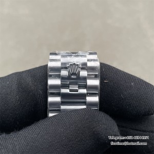 QF Gain Weight V6 A2836 DayDate 40MM White Dial Roma Marker President Bracelet - Image 7