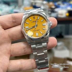 VSF DD3230 Oyster Perpetual 36mm Yellow Dial Oyster Bracelet - Image 5