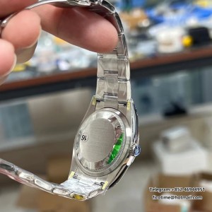 VSF DD3230 Oyster Perpetual 36mm Yellow Dial Oyster Bracelet - Image 9