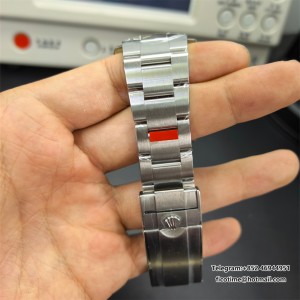 VSF VS3235 Sea Dweller 43mm Single Red Black Dial SS Bracelet - Image 7