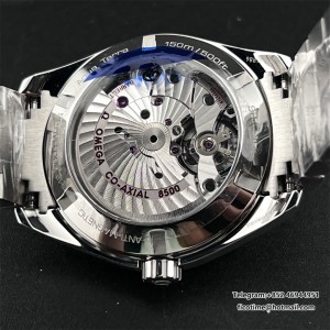 VSF A8500 Seamaster 41mm AQUA TERRA 150M Blue Textured Dial SS Bracelet - Image 7