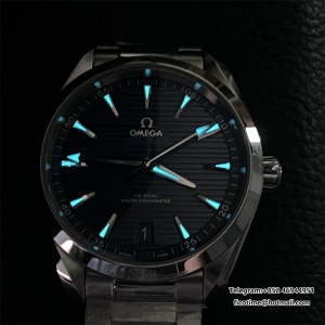 VSF A8900 Seamaster 41mm AQUA TERRA 150M Blue Dial SS Bracelet - Image 9