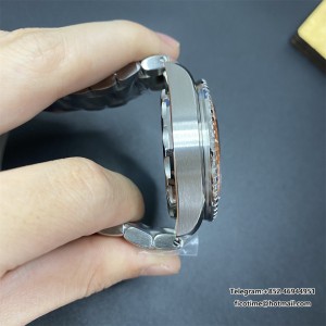 VSF A8912 Seamaster 6000M Ultra Deep 45.5mm Brown Dial Orange Bezel SS Bracelet VSF A8912 45.5mm  SS Bracelet VSF - Image 8