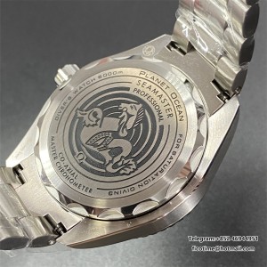 VSF A8912 Seamaster 6000M Ultra Deep 45.5mm Brown Dial Orange Bezel SS Bracelet VSF A8912 45.5mm  SS Bracelet VSF - Image 9