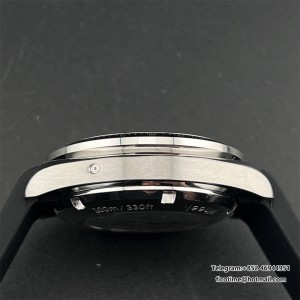 HRF A7750 Speedmaster 40mm Racing Master Black Dial Black Rubber Strap - Image 8