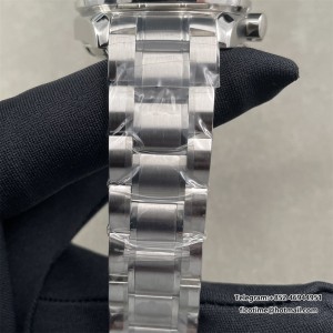 HRF A7750 Speedmaster 40mm Racing Master Black Dial SS Bracelet - Image 5