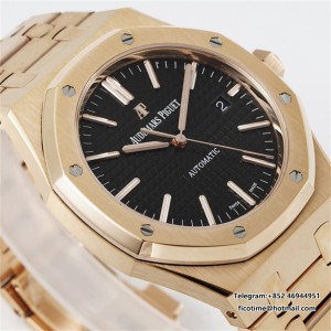ZF A3120 AP Royal Oak 41mm 15400 RG Black Dial RG Bracelet - Image 3