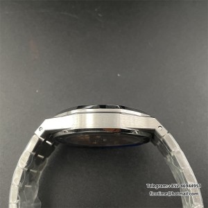 ZF A4302 AP Royal Oak 41mm 15500 Black Dial SS Bracelet free sprung - Image 3