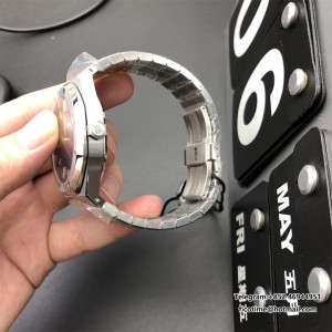 ZF A4302 AP Royal Oak 41mm 15500 Blue Dial SS Bracelet free sprung - Image 5