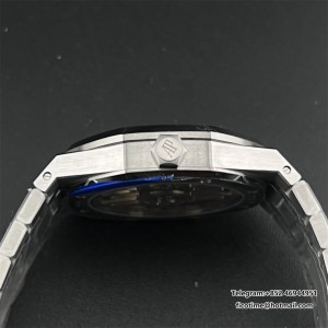 ZF A4302 AP Royal Oak 41mm 15500 White Dial SS Bracelet free sprung - Image 3
