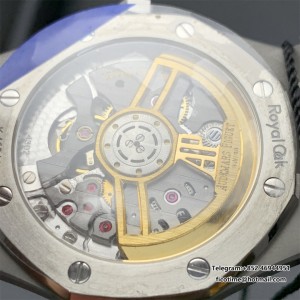 ZF A4302 AP Royal Oak 41mm 15500 Grey Dial SS Bracelet free sprung - Image 5
