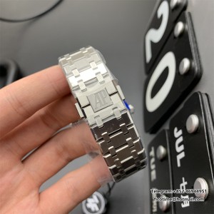 ZF A4302 AP Royal Oak 41mm 15500 Grey Dial SS Bracelet free sprung - Image 6