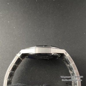 ZF Swiss Quartz AP Royal Oak 33mm 67651 Diamond Bezel White Dial SS Bracelet - Image 3
